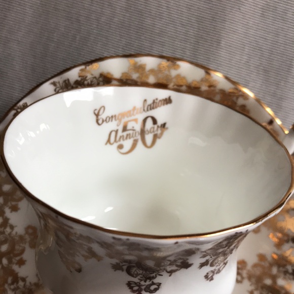 Royal Albert 50TH Anniversary Tea Cup/Saucer - Picture 2 of 5